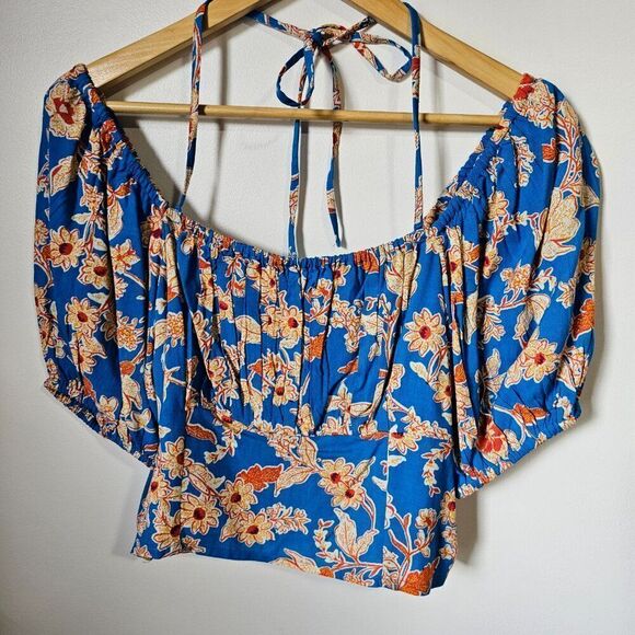 NWT JESSICA SIMPSON TOP & SKIRT PAIR FLORAL SUMMER OUTFIT SIZE M / L - Picture 10 of 16